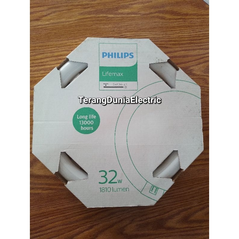 LAMPU PHILIPS TL RING 32W 32WATT 32 WATT TLE TL-E PUTIH 54 765 TLRING