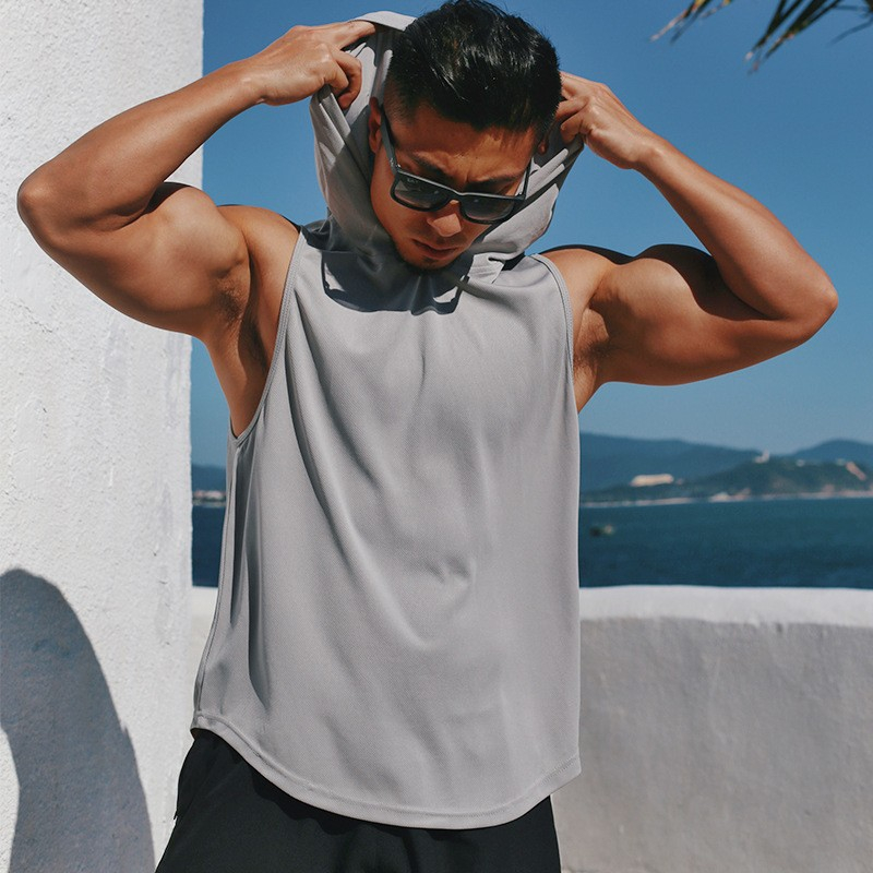 TANK TOP HOODIE GYM PRIA MUSCLE TANK TOP / KAOS GYM PRIA / HOODIE GYM PRIA / MUSCLE TANK TOP