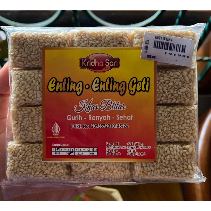 

Enting-enting Geti “Kridha Sari”