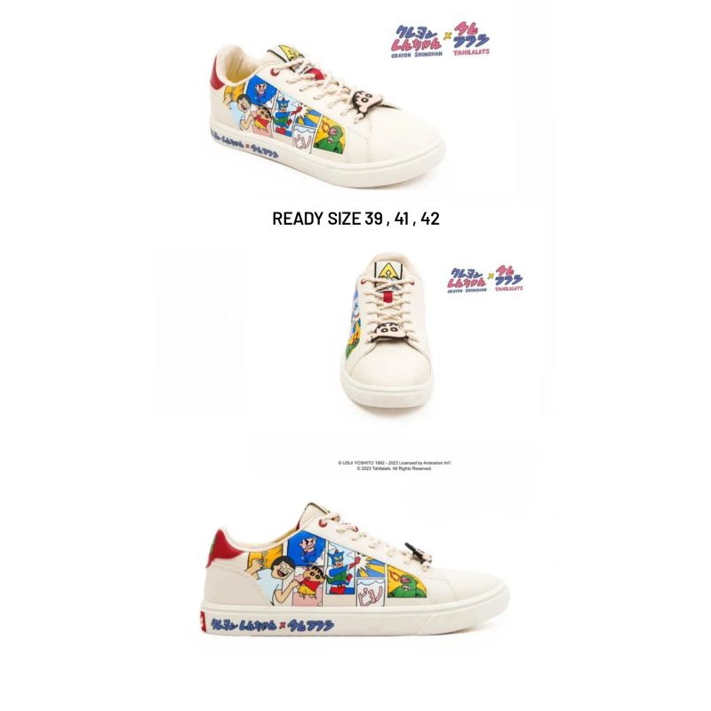 [100% original] New COD Sepatu Aerostreet x Tahilalat x Shinchan