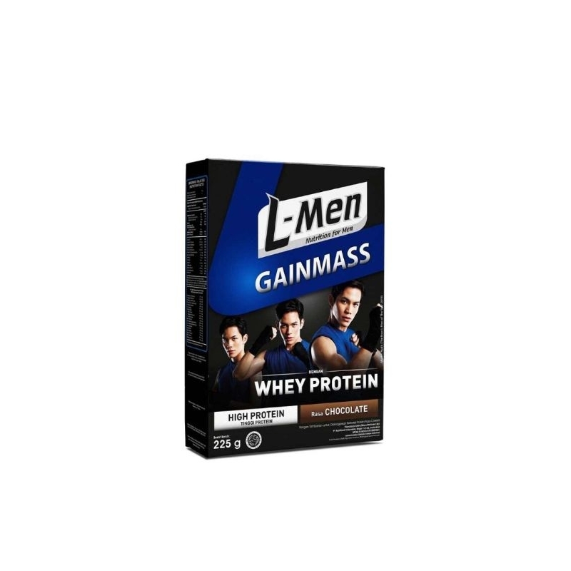 

❤️ BUMBA ❤️ Susu L-MEN Gainmass Whey Protein Coklat 225gram CHOCOLATE