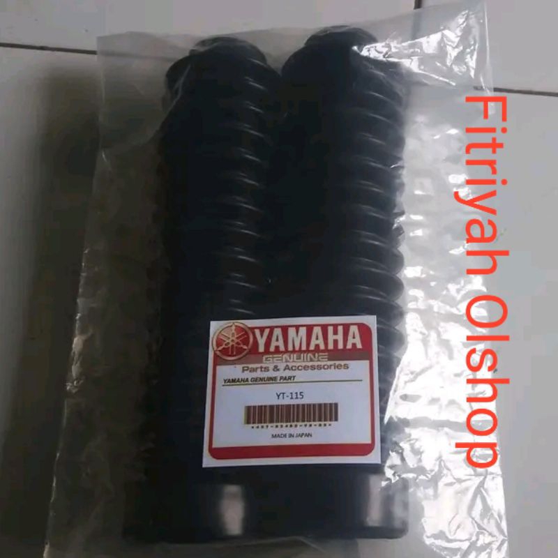 Karet Boot Skok Scokbreaker Yamaha YT115 Karet shock depan Yamaha YT 115 kualitas super impor Japan