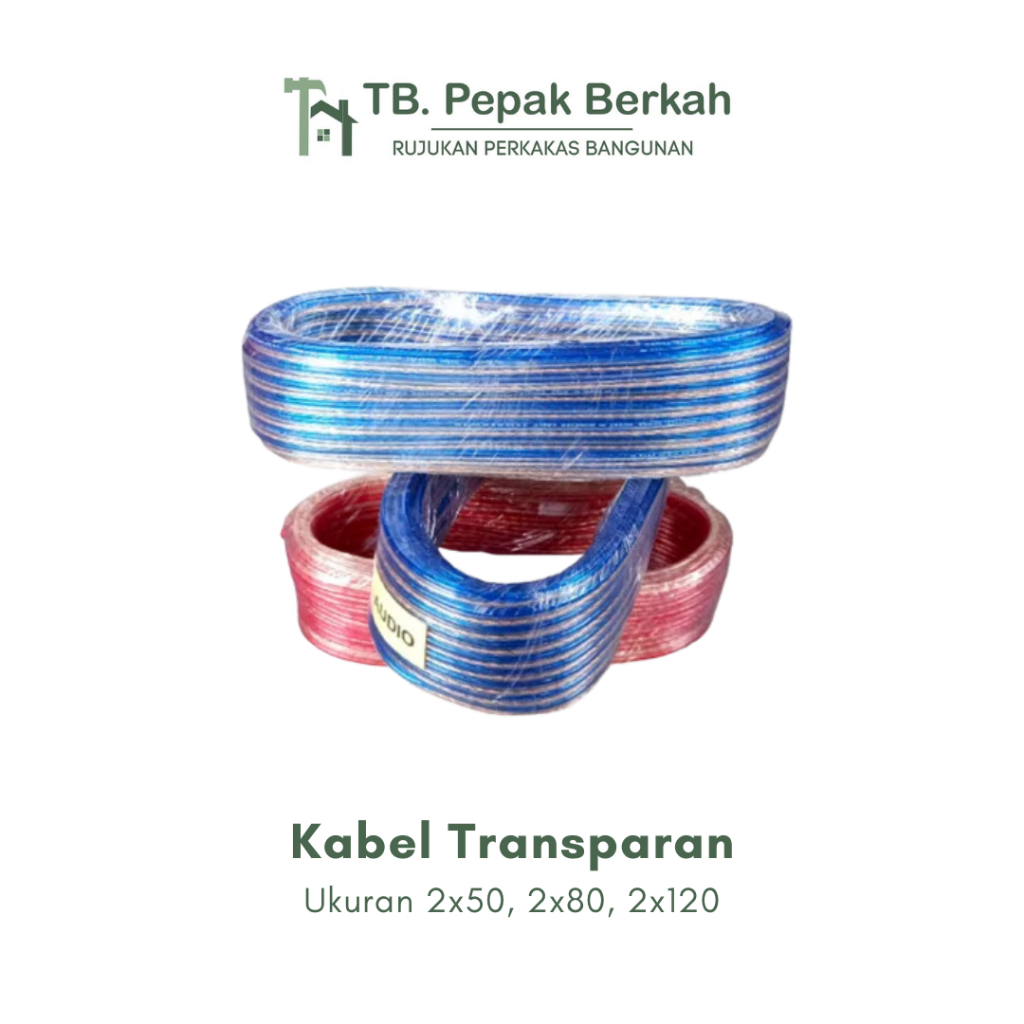 Kabel Listrik Serabut Transparan