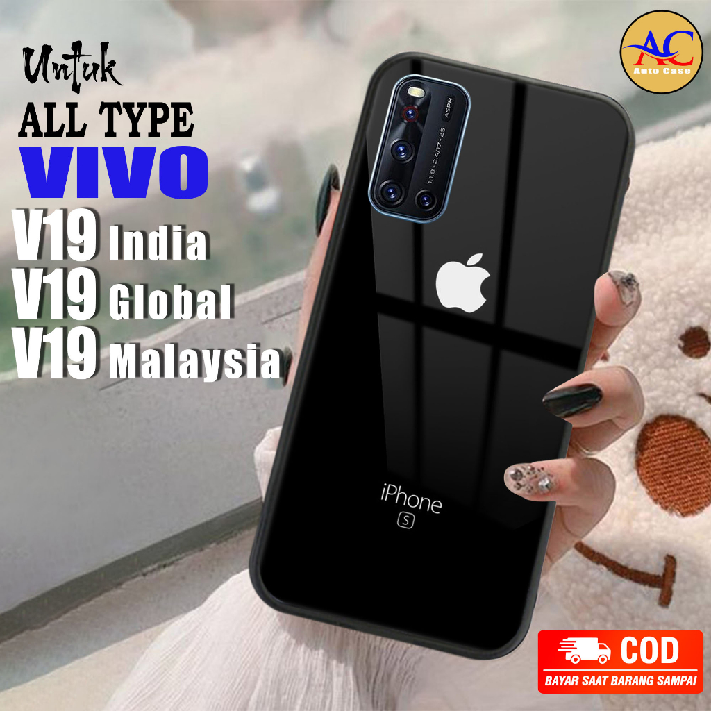Case Hp Softcase Glossy VIVO V19 India V19 Global V19 Malaysia APL Casing Silikon Handphone Pelindun