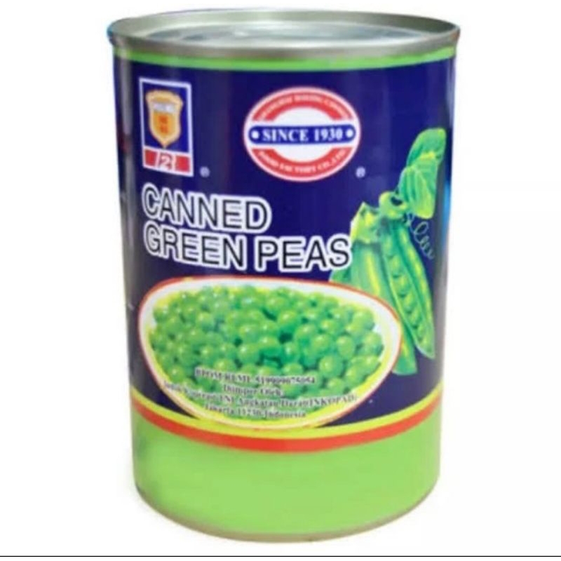 

canned green peas 397gr