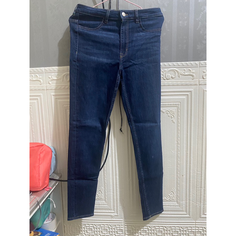 Preloved celana jeans wanita HnM h&m original High waist