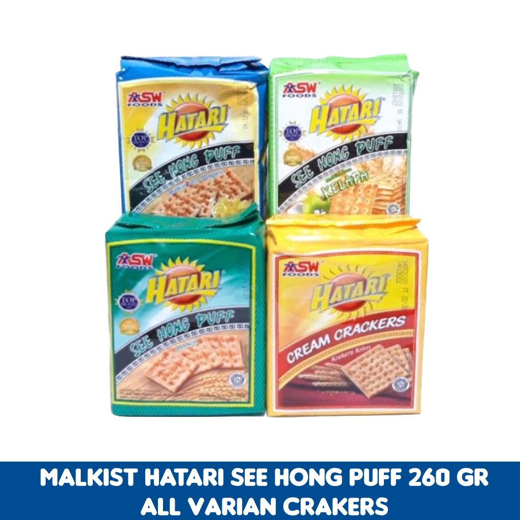 

Biskuit Malkist Hatari See Hong Puff 260 gr Al Varian Crakers