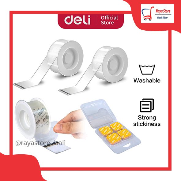 

Deli Double Side Transparent Tape 33601 Double Tape Deli