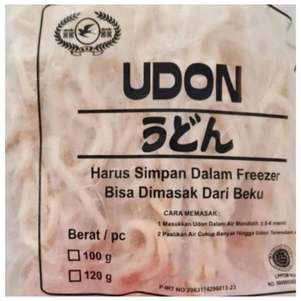 Udon Frozen Halal isi 5pcs