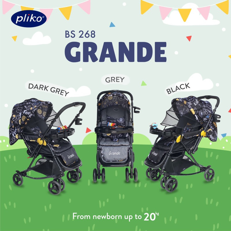 Baby stroller Pliko Grande 268R