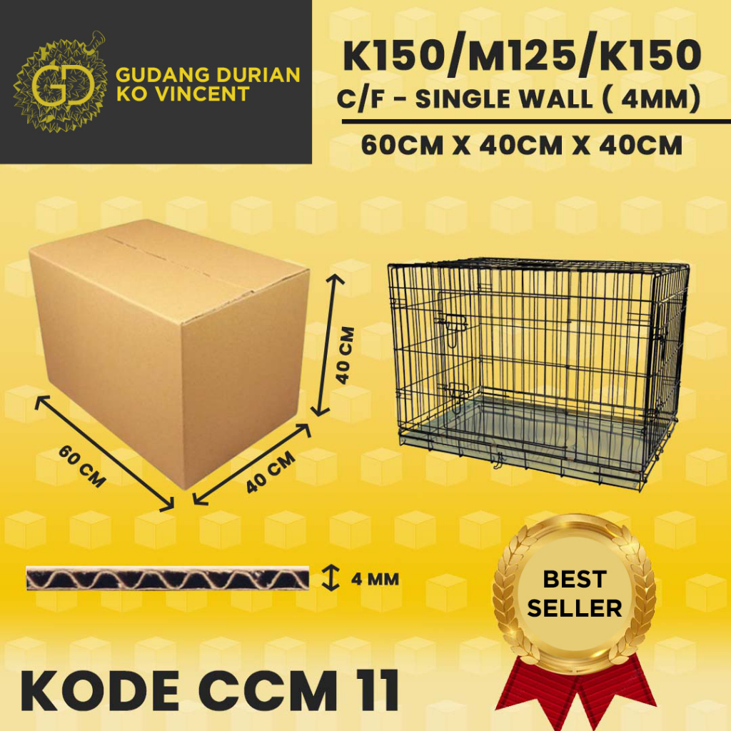 

Kardus Karton Box Besar 60x40x40 CM Dus Packing Packaging Pindahan Jumbo Polos