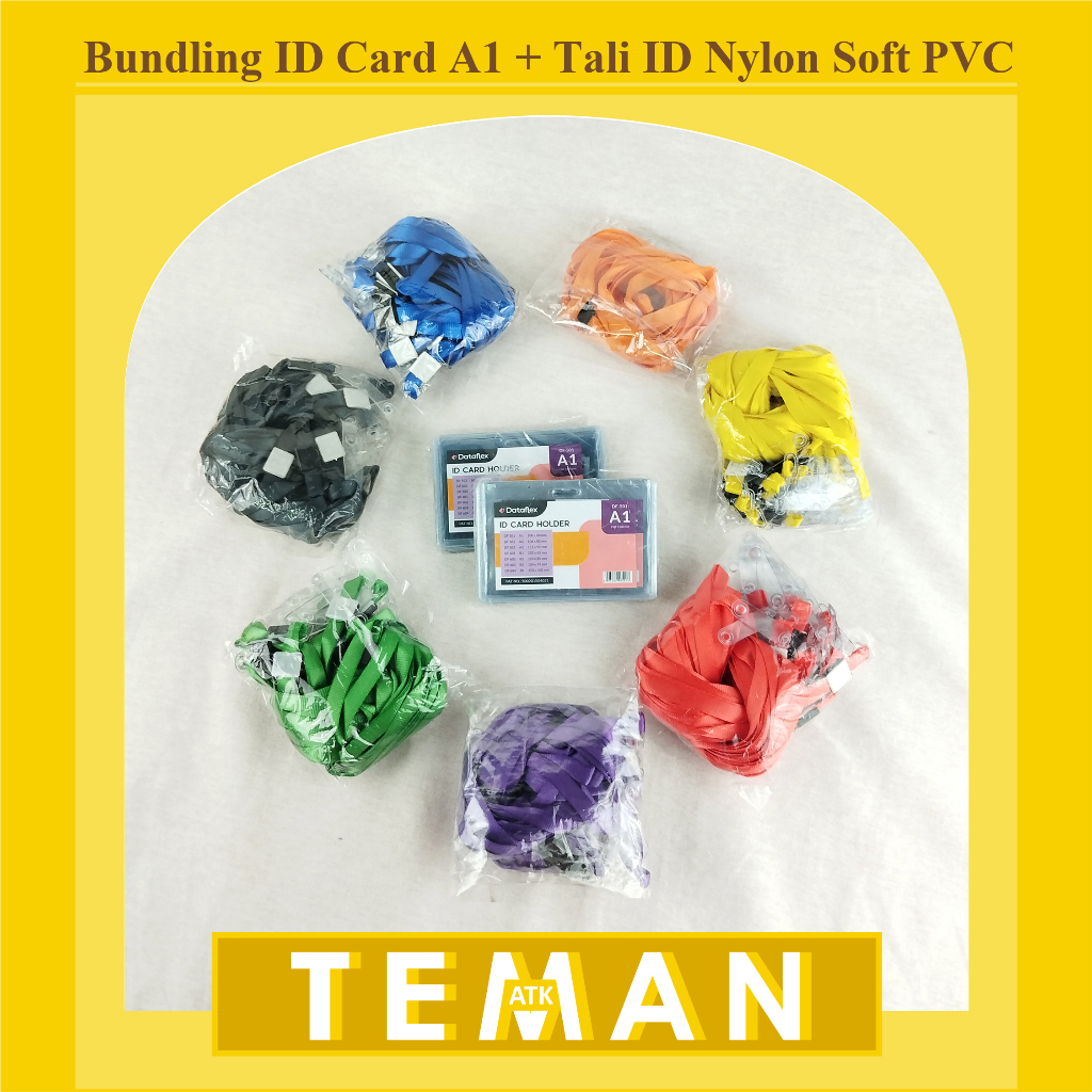 

Bundling ID Card A1 + Tali ID Nylon Soft PVC (NYLKSFP)