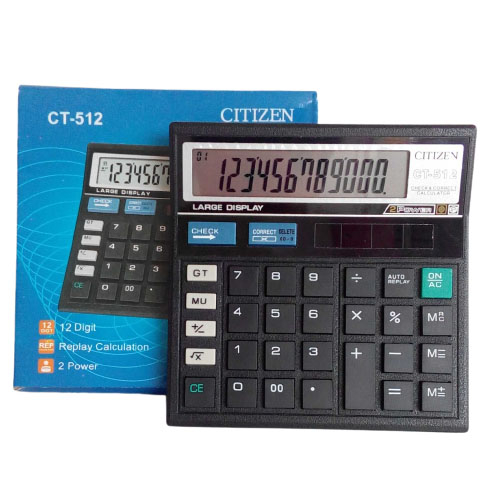 

Kalkulator 12 Digit Akuntansi Kalkulator Akuntansi Besar