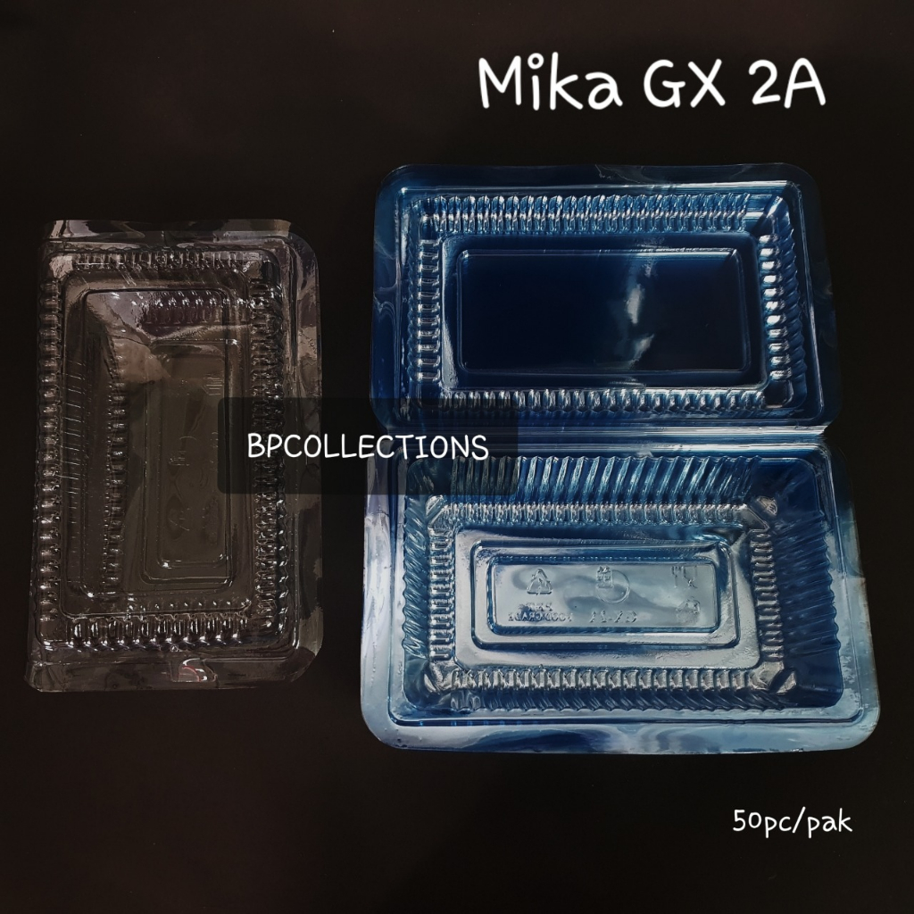 1 pc MIKA GX2A BOLU MIKA PLASTIK MIKA 2A GOSYEN gx2 untuk tempat risol makanan kue kering GROSIR
