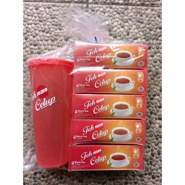 

PAKET TEH CELUP SOSRO FREE TUMBLER