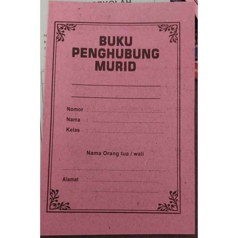 

buku penghubung murid