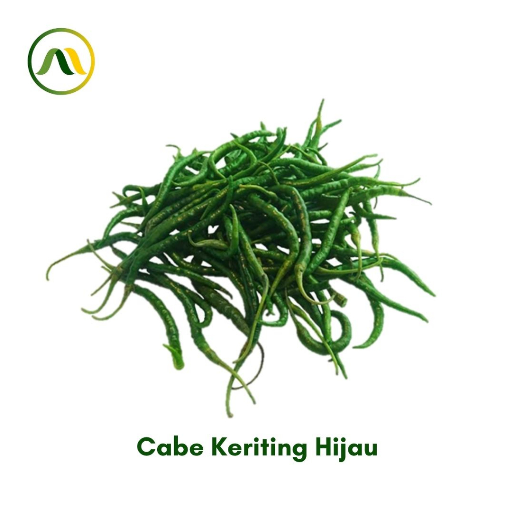 

Cabe Keriting Hijau 100g