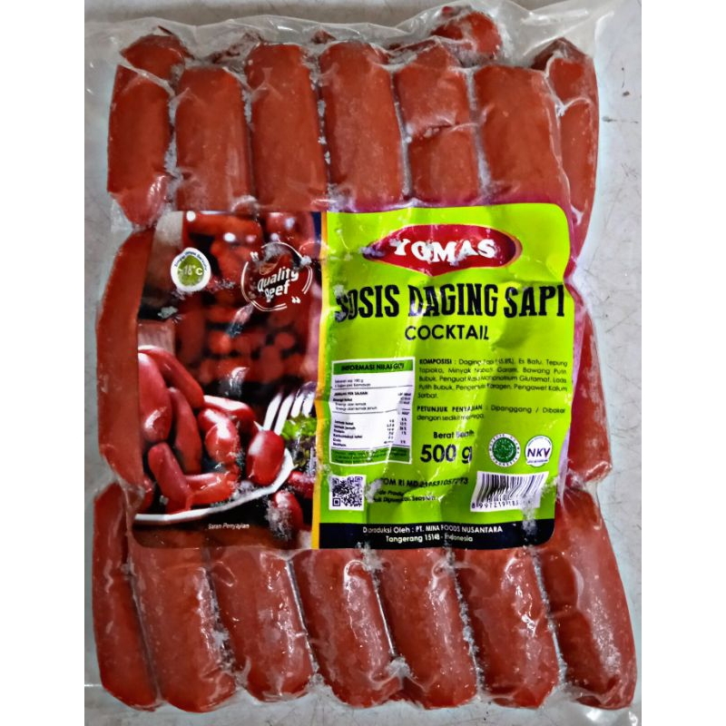 

Yomas Beef Cocktail Merah 500 gr
