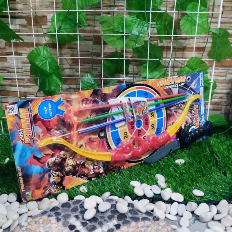 MAINAN PANAHAN ANAK - BUSUR PANAH - HIT TARGET - ANAK PANAH