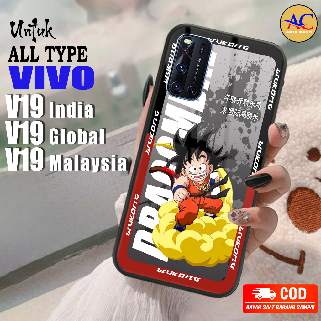 Case Hp Softcase Glossy Vivo V19 India V19 Global V19 Malaysia DRGBL Casing Silikon Handphone Pelind
