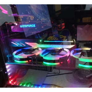 GPU VGA HOLDER ARGB COOLMOON GT8