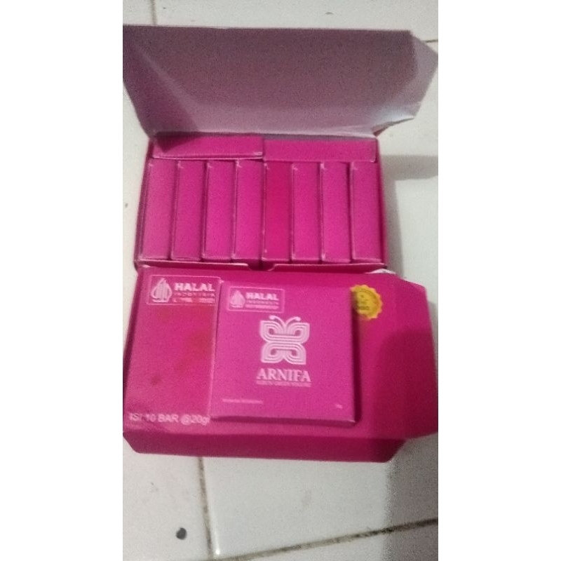 Sabun muka arnifa  green tea yogurt nyrtea glowing paket perawatan muka sabun,Suncreen, night cream