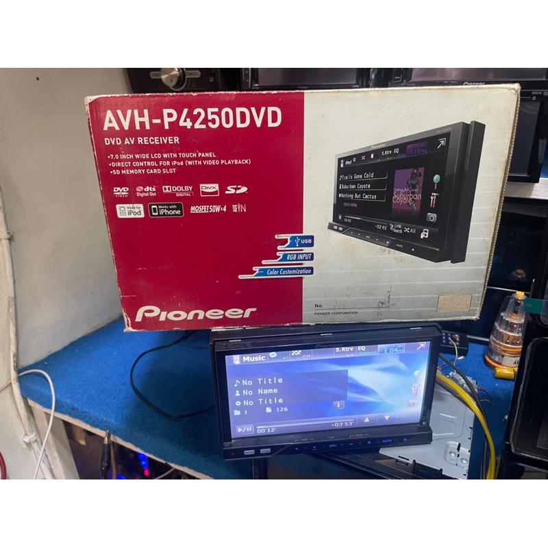 Head unit Pioneer AVH P4250DVD suara ajip legend