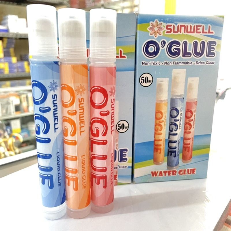 

LEM KERTAS O'GLUE 50ml // LEM SUNWELL LIQUID GLUE