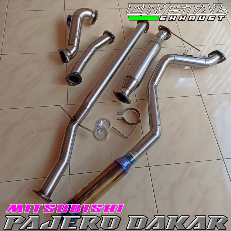 FULLSET KNALPOT PAJERO DAKAR LAMA/ FULL SYSTEM PAJERO DAKAR LAMA/ FULLSET PAJERO DAKAR LAMA/ FULLSET