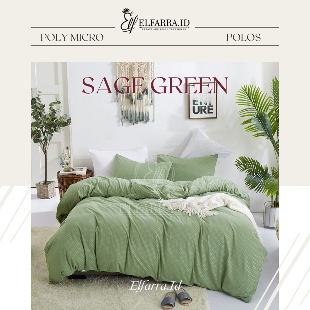 Set Bedcover | Sprei Selimut Aesthetic Murah Polos - Wedding Gift - Polos | Aesthetic Picnic Ala Kor