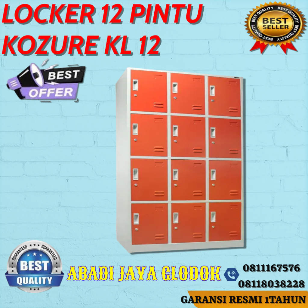 LOCKER 12 PINTU KOZURE KL 12