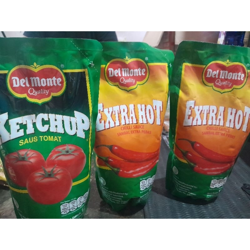 

DEL MONTE 1KG saus EXTRAHOTT Mantap
