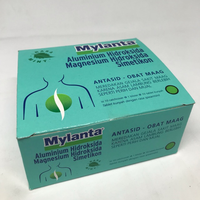 Mylanta Box 100's Tablet / Obat Maag / Obat Asam Lambung