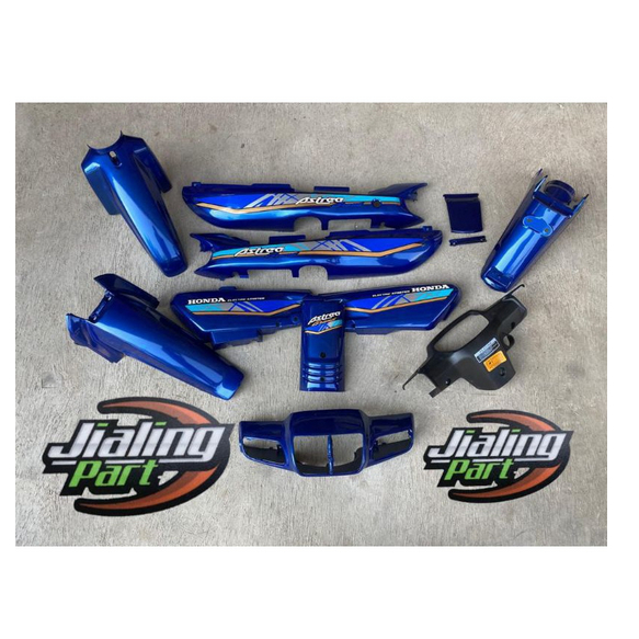 full set body honda Grand Impressa biru grand Legenda cover body Honda Astrea Grand sabit biru