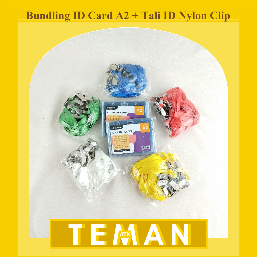 

Bundling ID Card A2 + Tali Nylon Clip Besi (NYL)