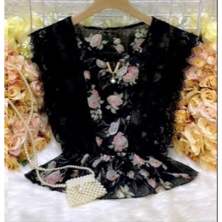 BLOUSE FLOWER-DALAMAN BLAZER