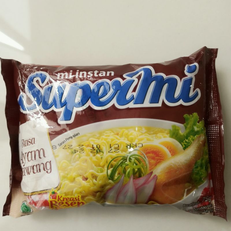 

Mie SuperMi Ayam Bawang