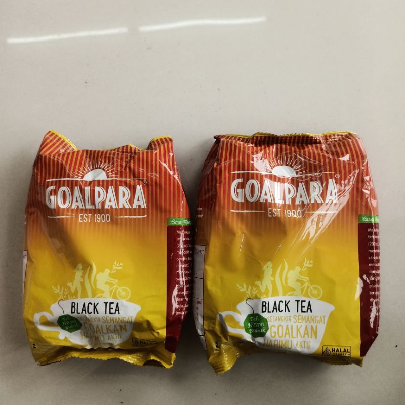 

GOALPARA TEH HITAM 250 GR / BLACK TEA / TEH HITAM SEDUH / GOAL PARA