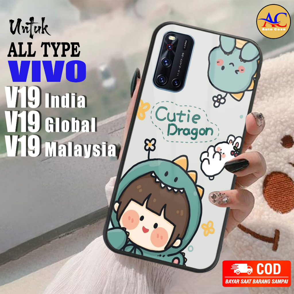 Case Hp Softcase Glossy Vivo V19 India V19 Global V19 Malaysia RMB Casing Silikon Handphone Pelindun