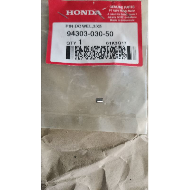9430303050 Pin Dowel Bos Bos an Mesin Honda 3x5