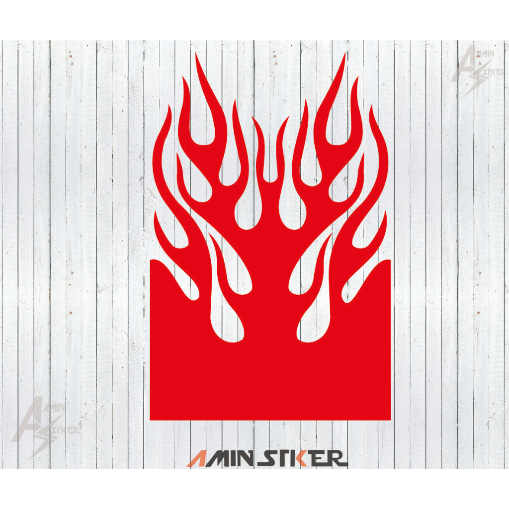 Stiker Api / Stiker Api Spakbor / Cutting Stiker Api Tribal