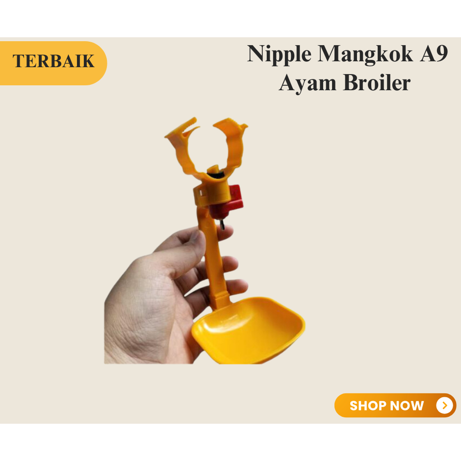 Jual Nipple Nipel A9 Ayam Nipple Mangkok Ayam Broiler Bisa Cod