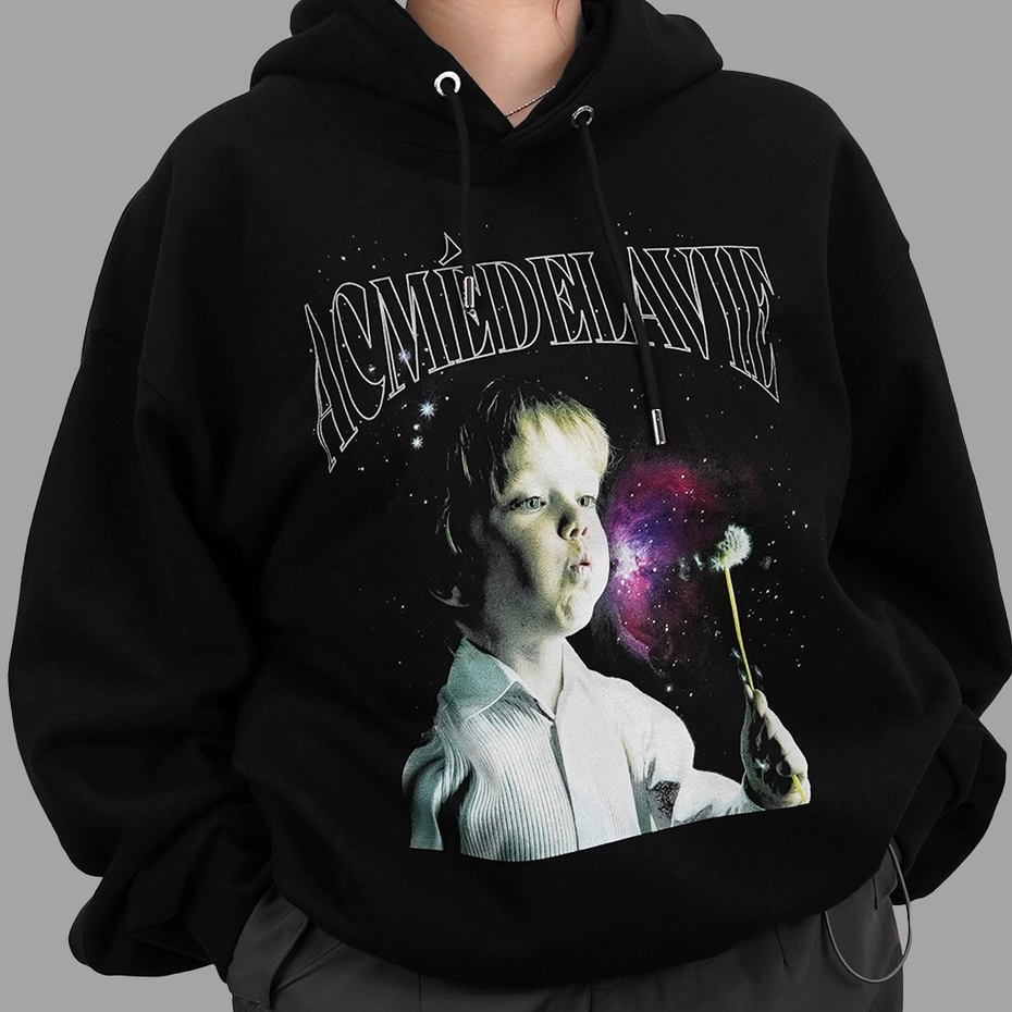 ADLV Dandelion Boy Black Hoodie