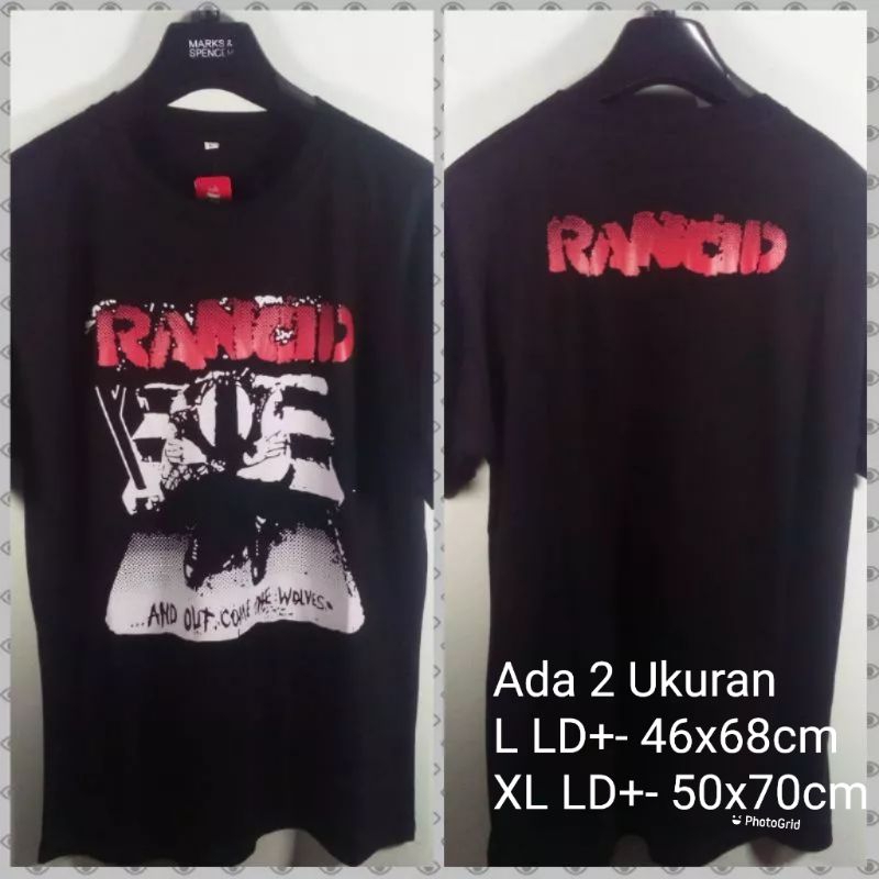 Kaos Band Punk Rancid