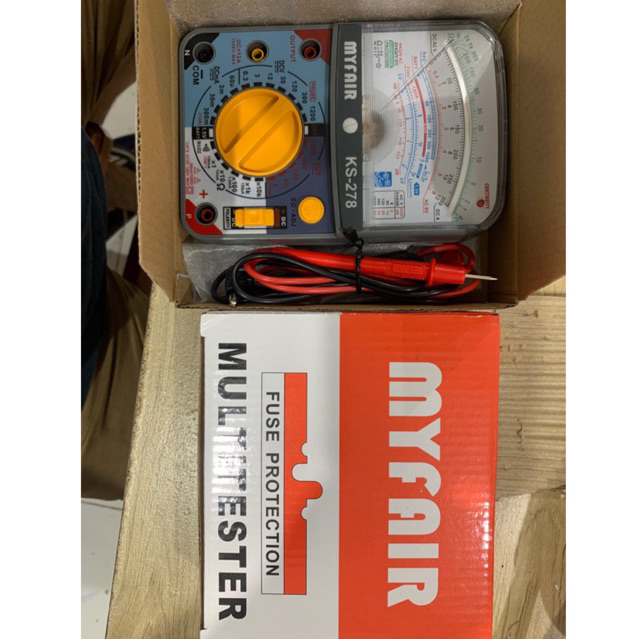 Multitester Myfair KS 278 avo avometer multimeter