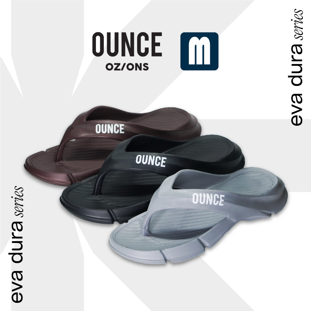 OUNCE - EVA DURA Slipper - Sandal Pria 39 - 44