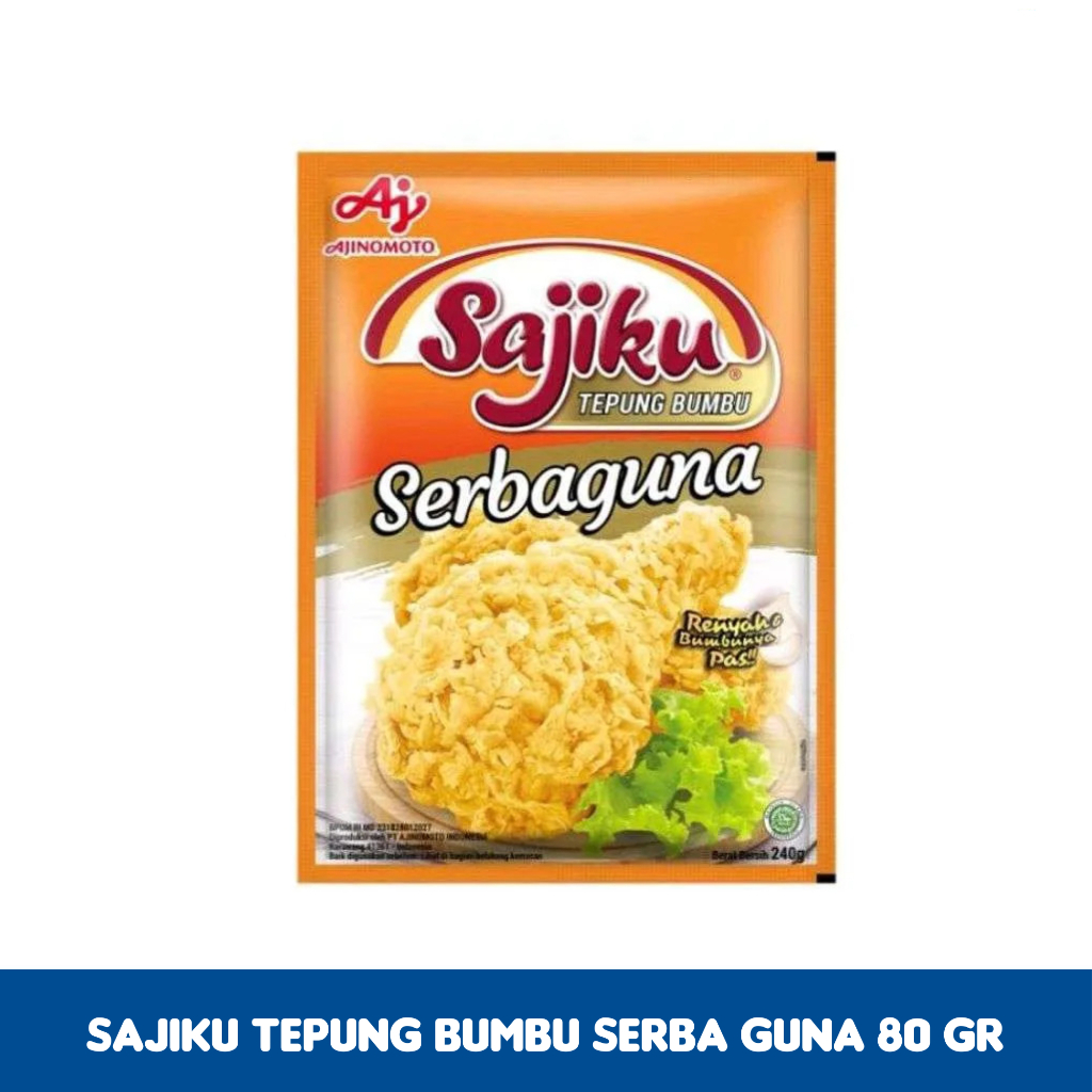 

Sajiku Tepung Bumbu Serba Guna 80 gr