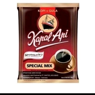 

kopi kapal api spesial mix 1renteng 10sachet