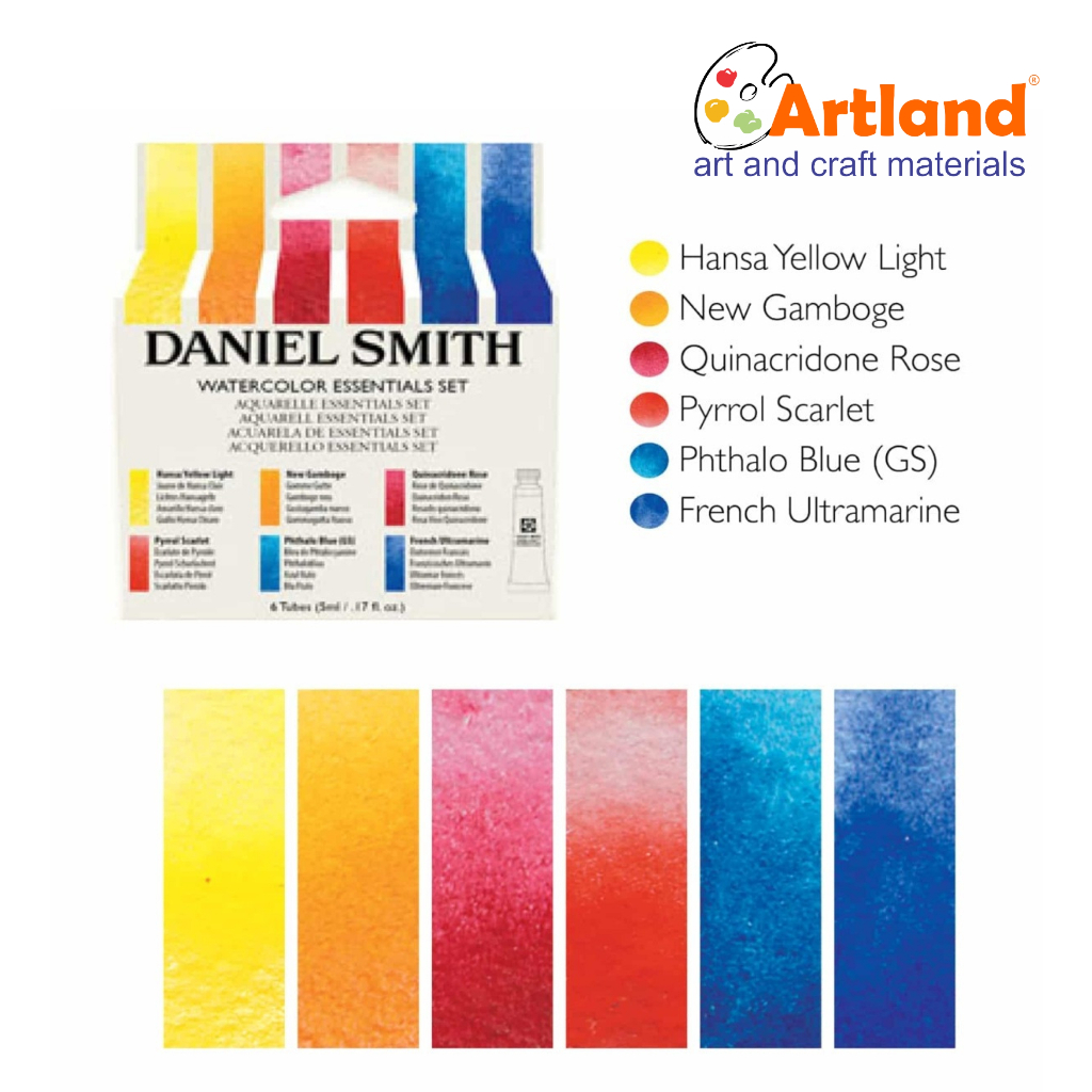 

Daniel Smith Essentials Watercolor Set of 6tube x 5ml