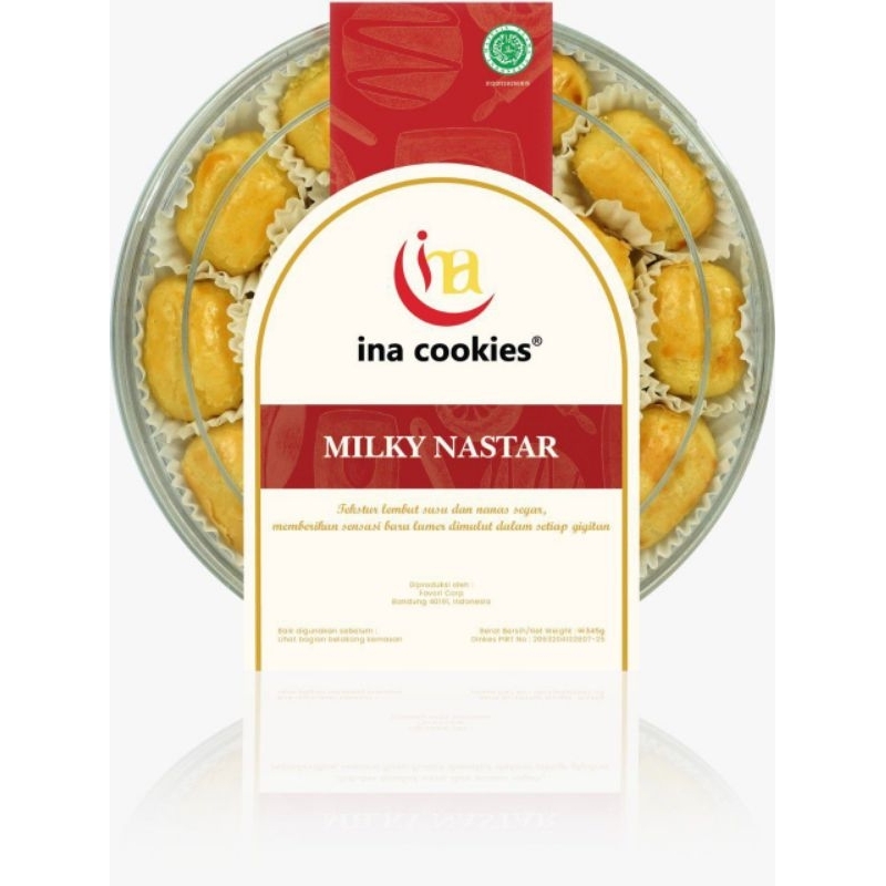 

Ina Cookies Milky Nastar Kue Kering Enak Toples Reguler